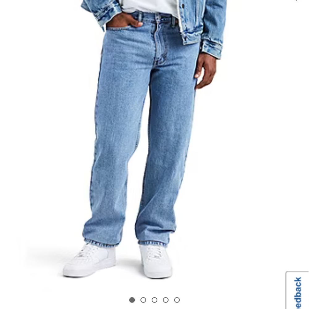 Men's Levi 550 relaxed fit tapered leg Blue Jeans